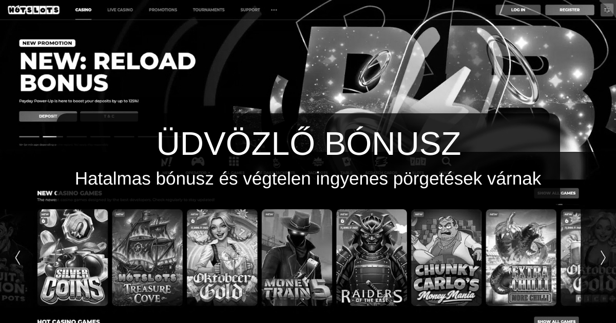 HotSlots Casino welcome bonus